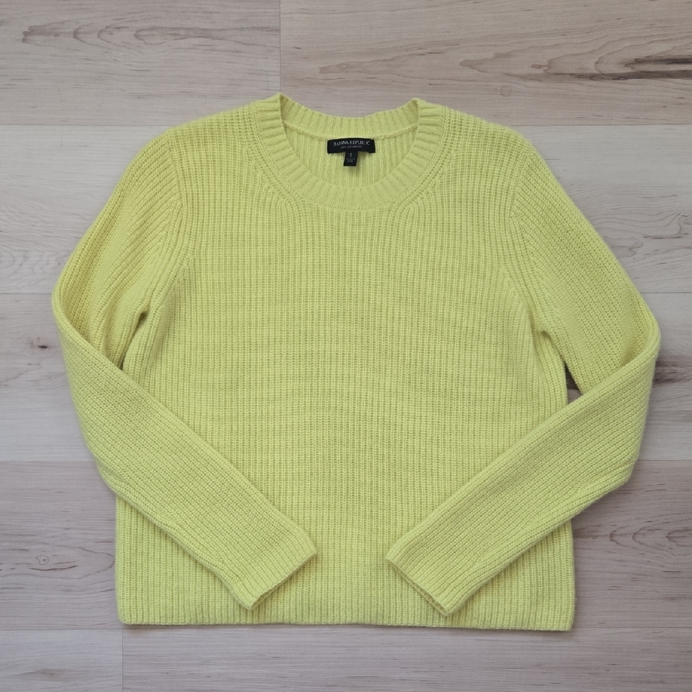 Banana Republic Yellow Sweater